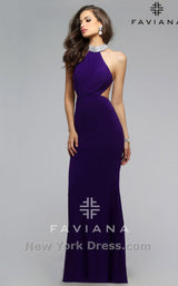 3 of 8 Faviana 7700 Purple