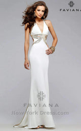 1 of 6 Faviana 7703 Ivory
