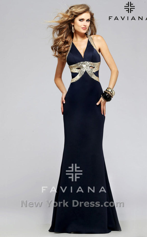 Faviana 7703 Navy