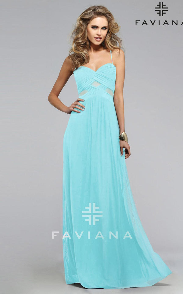 Faviana 7742 Tiffany Blue