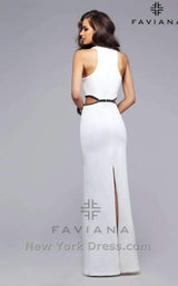 4 of 6 Faviana 7745 Ivory