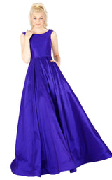 2 of 8 Mac Duggal 66920L Royal/Purple