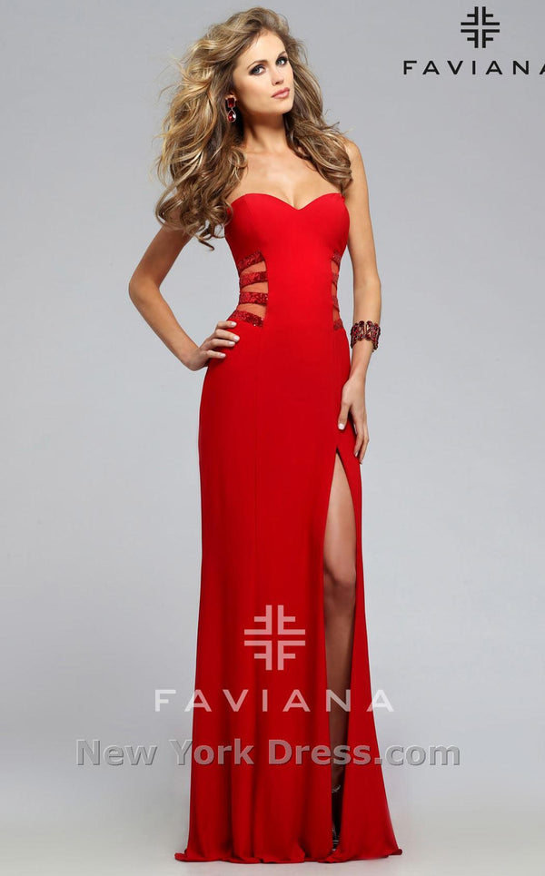 Faviana 7769 Red