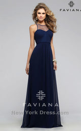 1 of 2 Faviana 7774 Navy