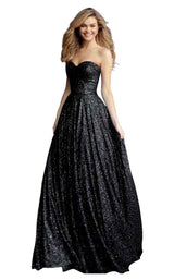 1 of 4 Jovani 66930 Black