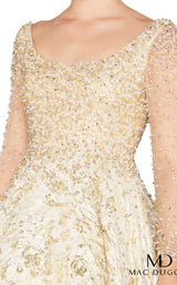 5 of 6 Mac Duggal 66932D Gold