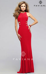 1 of 6 Faviana 7820 Red