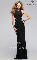 4 of 6 Faviana 7820 Black