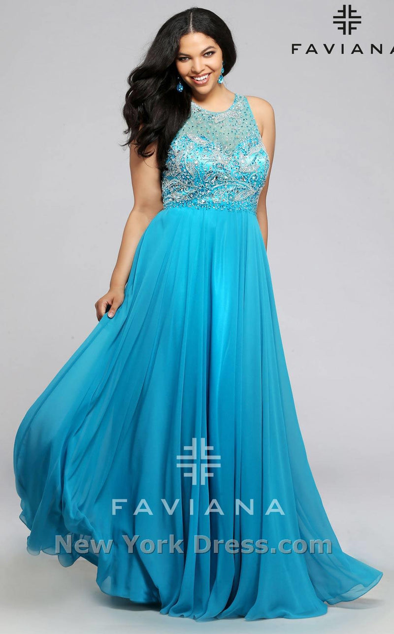 Faviana 9374 Deep Sea Blue