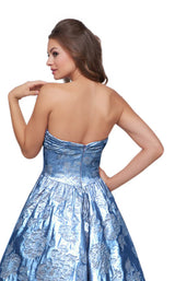 6 of 6 Mac Duggal 66947H Aqua