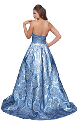 3 of 6 Mac Duggal 66947H Aqua
