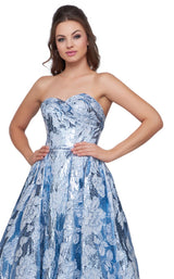 5 of 6 Mac Duggal 66947H Aqua