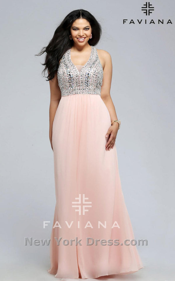 Faviana 9388 Soft Peach