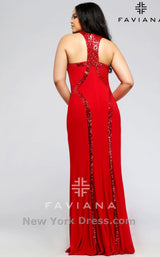 2 of 2 Faviana 9390 Red