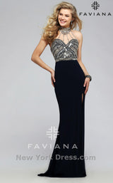 1 of 5 Faviana S7711 Navy