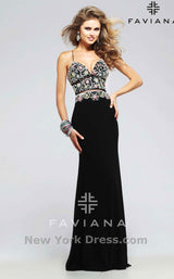 2 of 9 Faviana S7718 Black