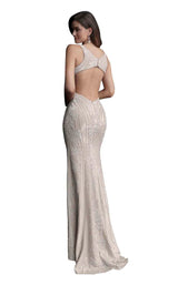 3 of 6 Jovani 66965 Champagne