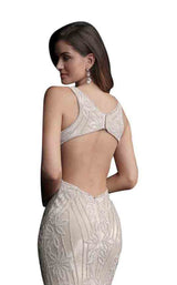 6 of 6 Jovani 66965 Champagne