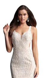 4 of 6 Jovani 66965 Champagne
