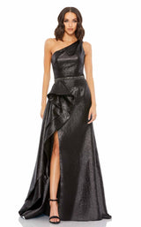 2 of 5 Mac Duggal 66975 Dress Black