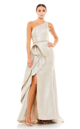 1 of 5 Mac Duggal 66975 Dress Oyster