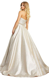 2 of 3 Mac Duggal 66978M Dress Oyster