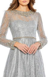 3 of 3 Mac Duggal 66987 Dress Platinum