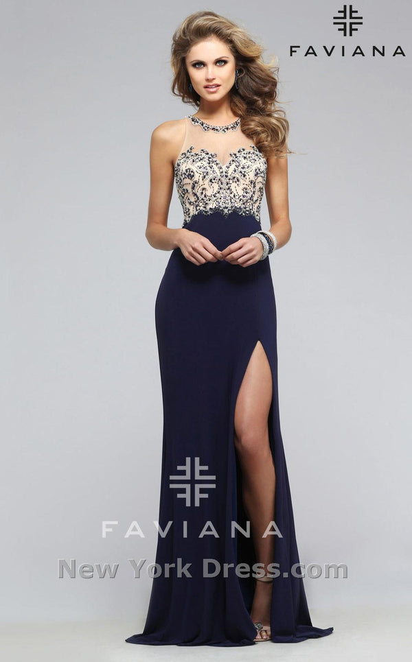 Faviana S7810 Midnight/Nude