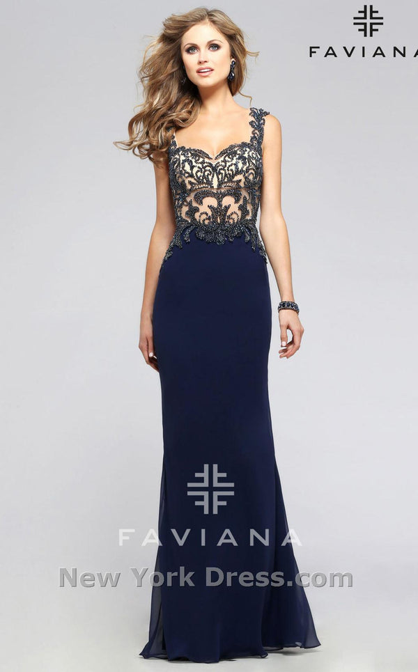 Faviana S7811 Navy