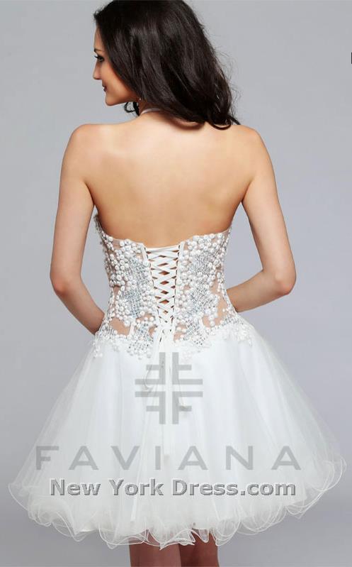 Faviana S7818 White