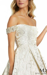 3 of 3 Mac Duggal 67081M Dress Light-Gold