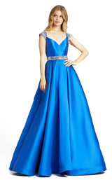 2 of 3 Mac Duggal 67097M Dress Royal