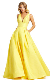 2 of 5 Mac Duggal 67098M Dress Lemon