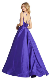 2 of 4 Mac Duggal 67100L Royal/Purple