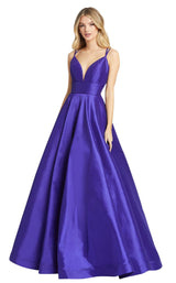 1 of 4 Mac Duggal 67100L Royal/Purple