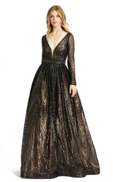 1 of 5 Mac Duggal 67103D Dress Black