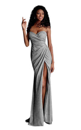 1 of 4 Jovani 67103 Gunmetal