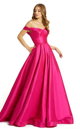 1 of 3 Mac Duggal 67104M Dress Magenta