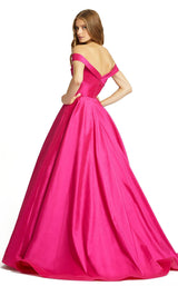 3 of 3 Mac Duggal 67104M Dress Magenta