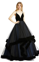 1 of 2 Mac Duggal 67106D Dress Black
