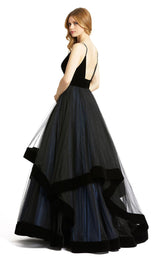 2 of 2 Mac Duggal 67106D Dress Black