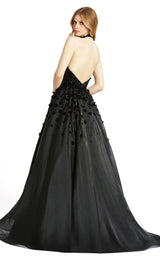 3 of 4 Mac Duggal 67111D Dress Black