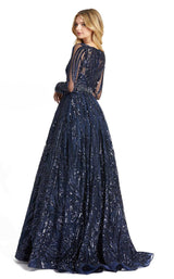 2 of 5 Mac Duggal 67113D Dress Midnight-Blue