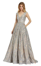 1 of 4 Mac Duggal 67118M Silver