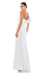 2 of 3 Mac Duggal 67156 Dress White