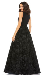 2 of 3 Mac Duggal 67212D Dress Black