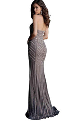 2 of 4 Jovani 67241 Smoke