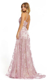 2 of 2 Mac Duggal 67264M Dress Rose-Floral