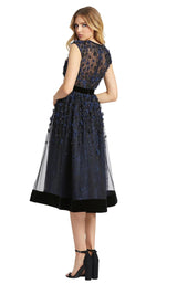 2 of 4 Mac Duggal 67289D Midnight-Black