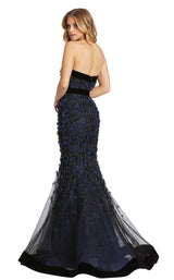 2 of 4 Mac Duggal 67293D Midnight-Black